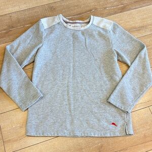 Tommy Bahama Heather Grey Crewneck Sweatshirt